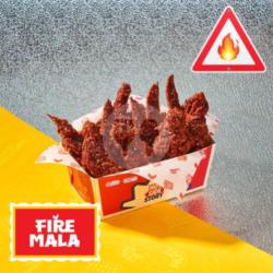 10 Pcs Chicken Wings Fire Mala A La Carte